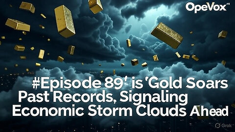 Gold Soars Past Records, Signaling Economic Storm Clouds Ahead