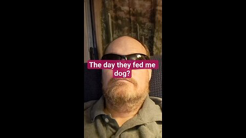 they fed me dog?