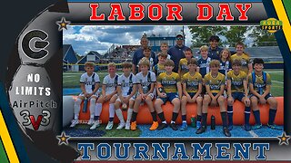 3V3 Soccer Tournament l Labor Day l Sparta l The Opening | Youth Soccer Action