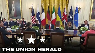President Trump Meets with European Leaders on Russia-Ukraine War
