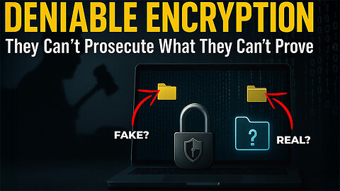 Deniable Encryption: They Can't Prosecute What They Can't Prove