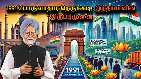 New Economic Policy 1991 in Tamil | India's Economic Crisis and BOP Explained