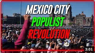BREAKING: Mexico Is Now Engulfed In A Populist Revolution After President Sheinbaum Publicly Allied Herself With The Drug Cartels That Have Turned The Country Into A Narco-Terrorist State