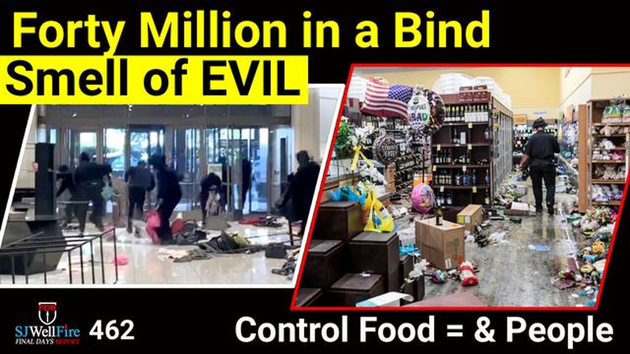 Lawlessness / Chaos for Total Surveillance Control = Food as a WEAPON