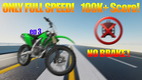 Get READY for 100K+ Scores with NO BRAKE Technique! EP 3 || TIX GAMING || Traffic Rider ||