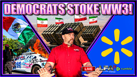 DEMS WANT CIVIL & WORLD WAR!| LIVE FROM AMERICA 6.12.25 11AM