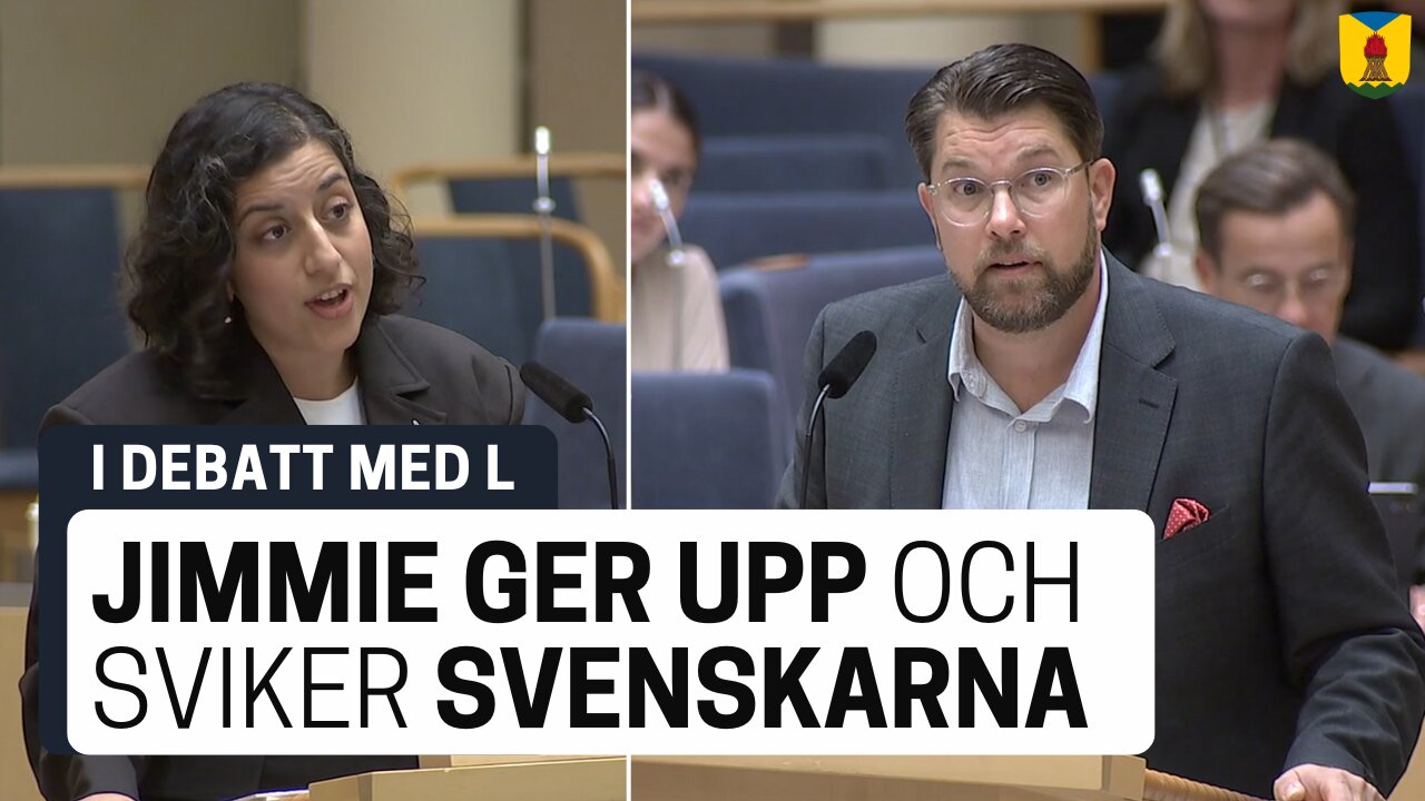 Jimmie Åkessons ger upp tanken på en svensk framtid