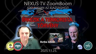 ÉRKEZIK A TERRORISTA TÖRVÉNY - Botka István - Juhász J. Zoltán - Jogunk van az igazsághoz!