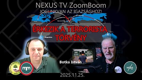 ÉRKEZIK A TERRORISTA TÖRVÉNY - Botka István - Juhász J. Zoltán - Jogunk van az igazsághoz!