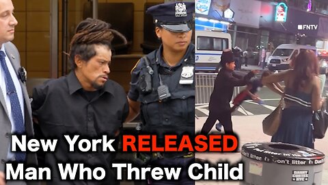 Crazed New York Kidnapper THROWS Child