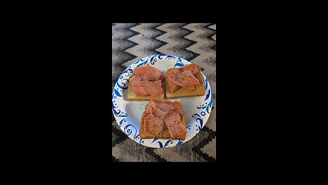 my breakfast and lunch and dessert