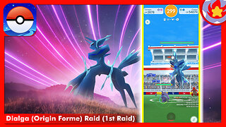 Dialga (Origin Forme) Raid (1st Raid) | Pokemon GO