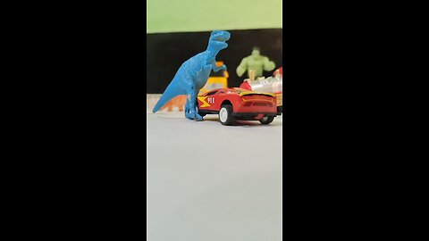 Pinchho Fun Zone Dino vs Car #toya #car