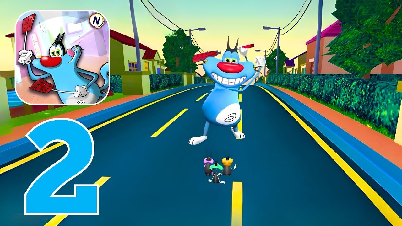 Oggy 3D Run - Gameplay Walkthrough | Part 2
