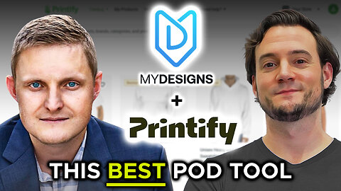 🚨MYDESIGNS UPDATE🚨 LAUNCH 120 PRINTIFY PRODUCTS IN MINUTES USING AI