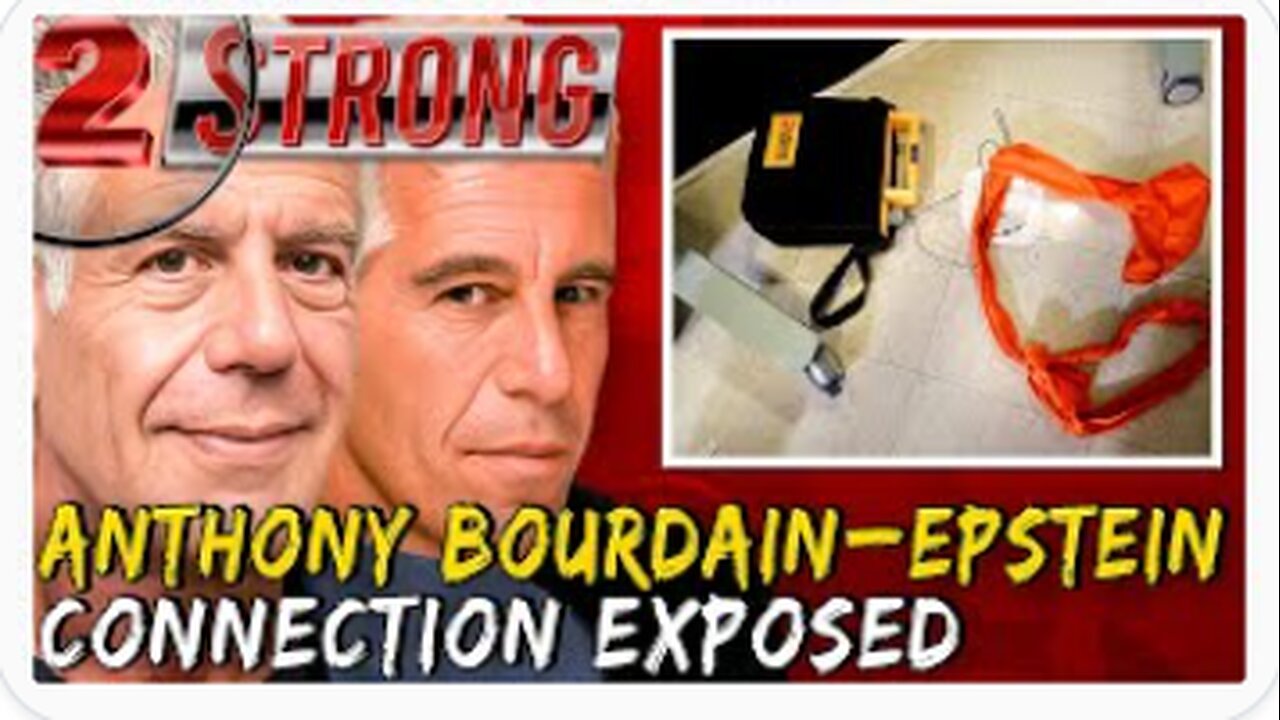 The Disturbing Link Between Anthony Bourdain and Jeffrey Epstein EXPOSED (((2 Strong)))