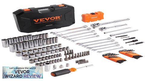 VEVOR Mechanics Tool Set and Socket Set 1/4" and 3/8" Drive Deep Review