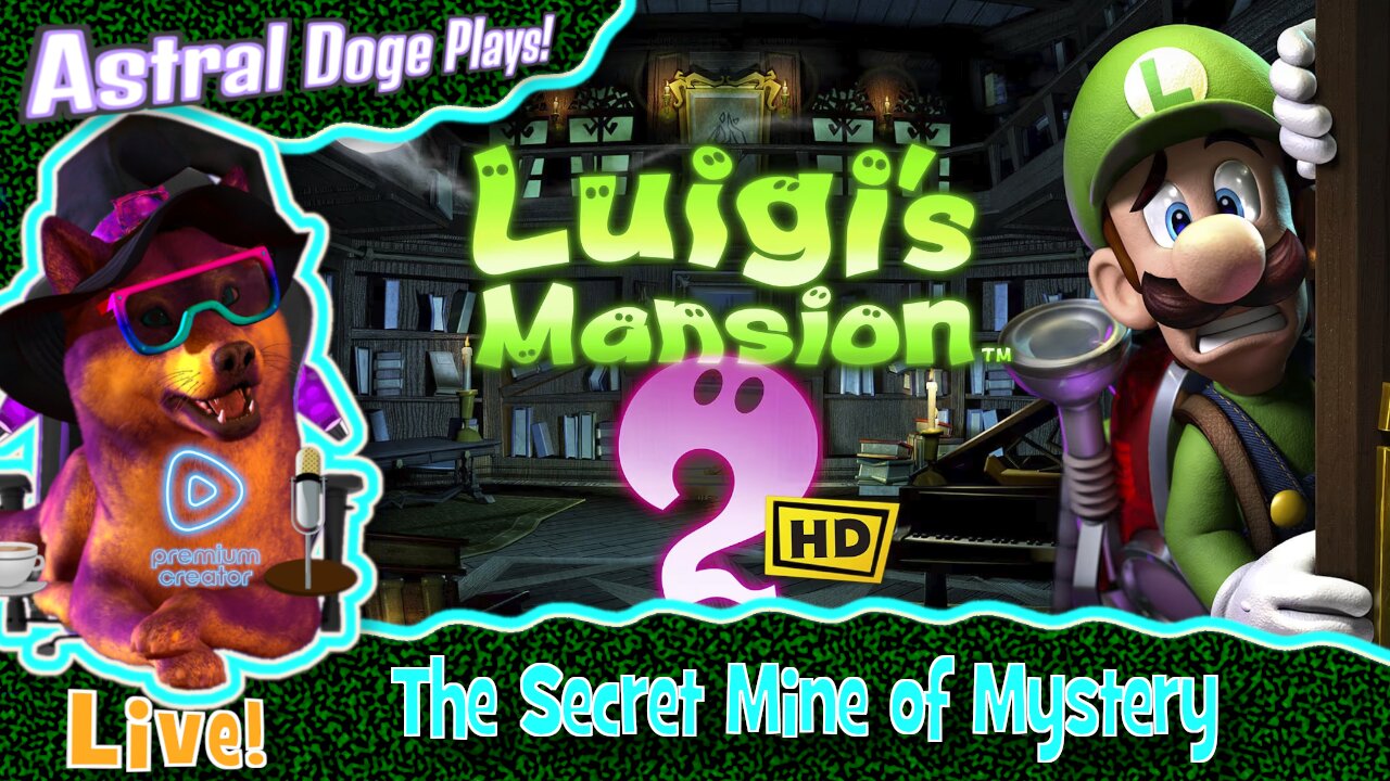 Luigi's Mansion 2 ~LIVE!~ The Secret Mine of Mysteries
