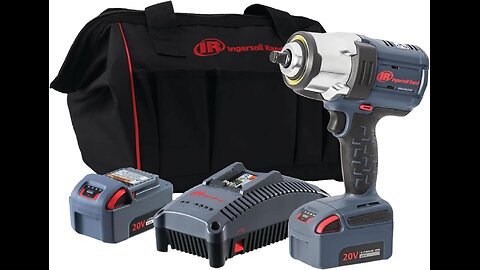 Ingersoll Rand W7152-K22 20V High-Torque Cordless Impact Wrench Kit