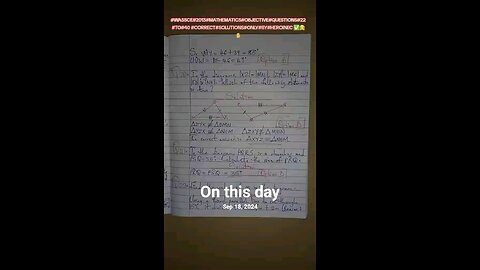 #creators WASSCE question solutions that I posted on this day last year. #fyp#Whattowatch#Viral#2025