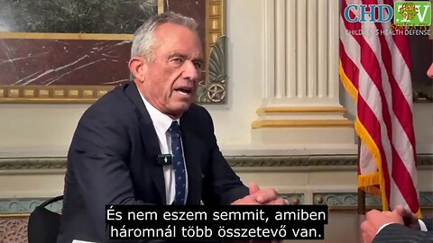 Robert F. Kennedy interjú - Paul Saladino-val 3/1. rész