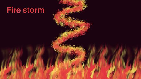 Fire storm