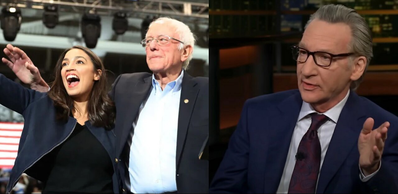 Bill Maher Horrified That Democrats’ 2028 Frontrunners Are Bernie Sanders & AOC