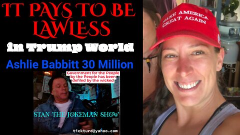 Ashli Babbitt Gets 30 Million for Pissing on America with Trump Republican MAGA