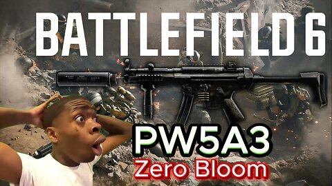 The PW5A3 SMG has zero spread/bloom in Battlefield 6