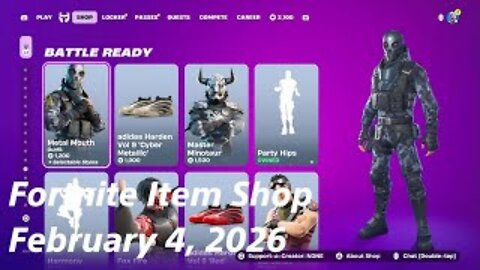 Fortnite Item Shop|February 4, 2026