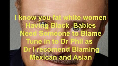 After We Blame Asians And Mexicans Me and Oprah will make Sextape for Jew Porno Industry. LOL