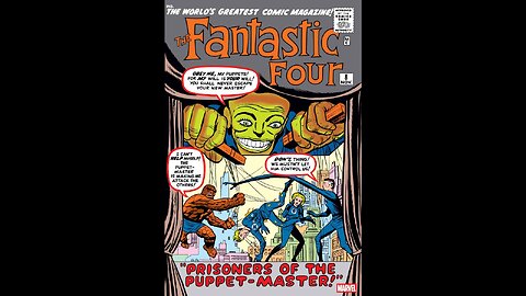 Fantastic Four #8 1962 Facsimile Comic Book Review