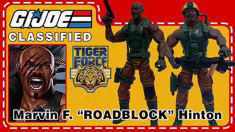 Marvin F. "Roadblock" Hinton - G.I. Joe Classified 126 - Unboxing Review