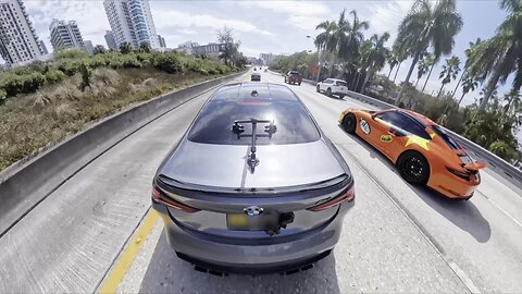 When a BMW owners meets a Porsche owner...