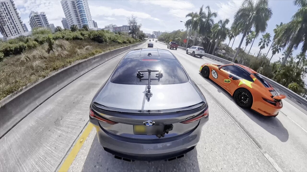 When a BMW owners meets a Porsche owner...