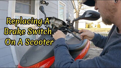 How To Replace Brake Switch On A Scooter