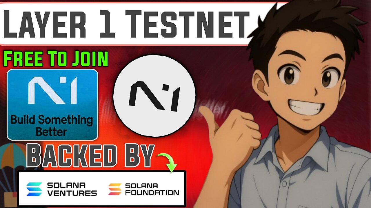 New Layer 1 Testnet – N1 Network | Backed by solana venture's | Esc GamerYT.