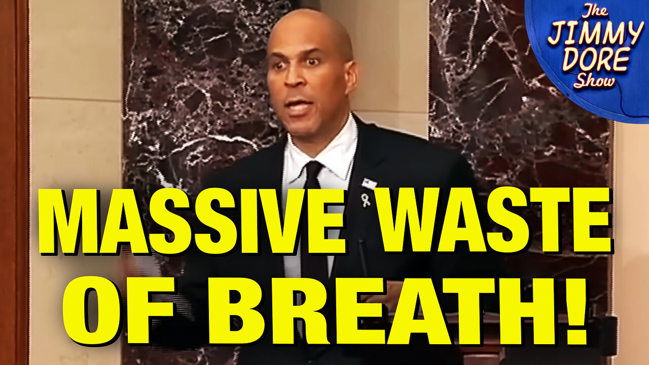 Cory Booker’s 25-Hour Filibuster But NOT A WORD About Gaza!