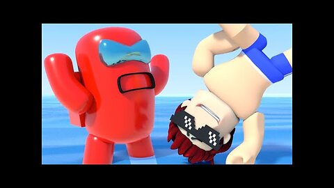 Among Us vs Roblox: 3D Animation