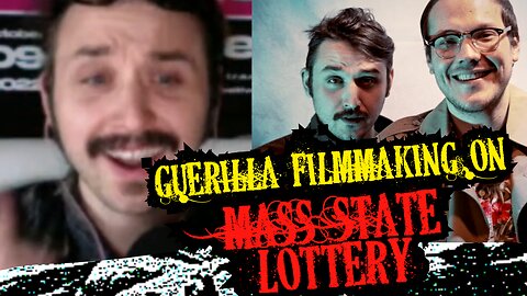 Guerilla filmmaking on Mass State Lottery (w/ @LowResWünderbred and Hans)
