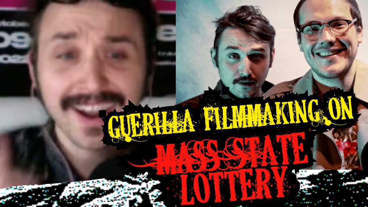 Guerilla filmmaking on Mass State Lottery (w/ @LowResWünderbred and Hans)