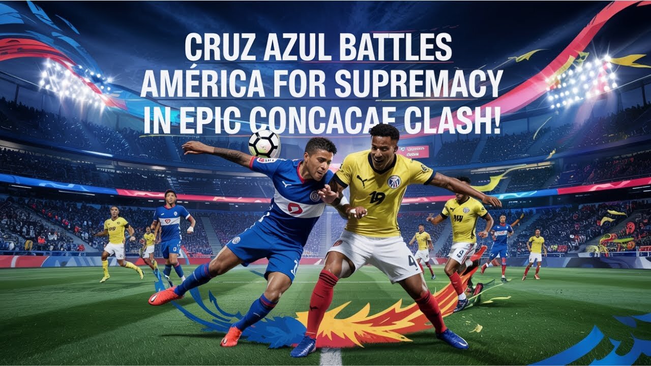 Cruz Azul Battles América for SUPREMACY in Epic Concacaf Clash!