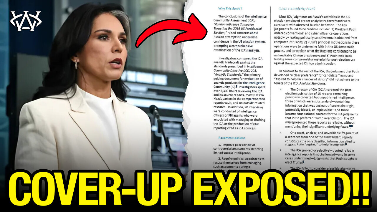 Tulsi Releases Obama Evidence MOTHERLODE!