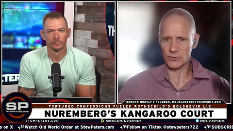 Stew Peters Interviews Germar Rudolf (Sep. 2025)