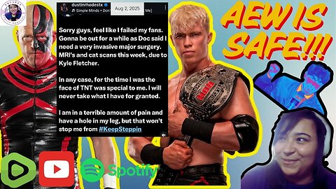 Dustin Rhodes Calls Out Kyle Fletcher - Is AEW a Safe Working Environment?