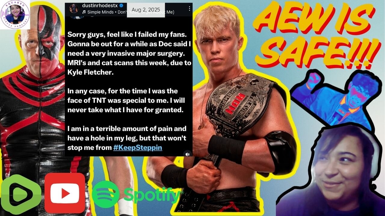Dustin Rhodes Calls Out Kyle Fletcher - Is AEW a Safe Working Environment?