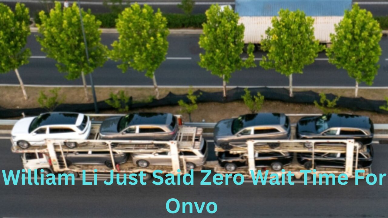 Nio CEO Just Said Zero Wait Time For Onvo On Weibo