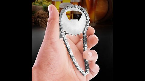 Stainless Steel Chain Bottle Opener, for Holiday, Birthday & More