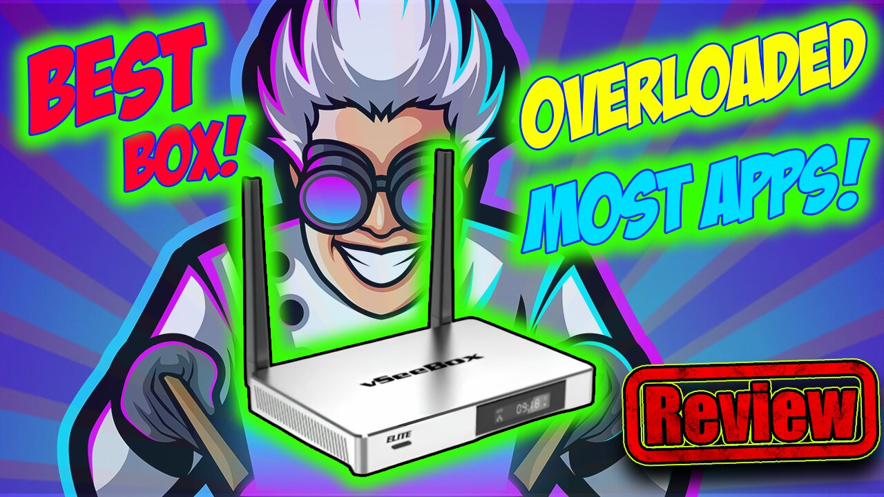 vSeeBox ELITE SUPER DVR LOADED ANDROID BOX Review Best Streaming Box of 2025?!