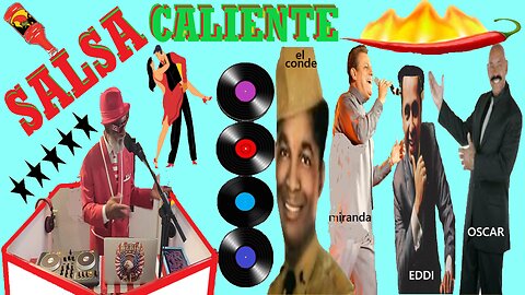 Salsa Caliente con El Conde Rodriguez Ismael Miranda Eddi Palmieri y Oscar de Leon Miranda Eddi Palmieri